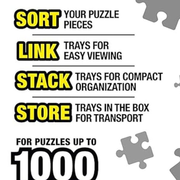 New sealed Ravensburger-Mickey Mouse Sort & Go Puzzle Stacking Sorting Trays - Picture 8 of 13